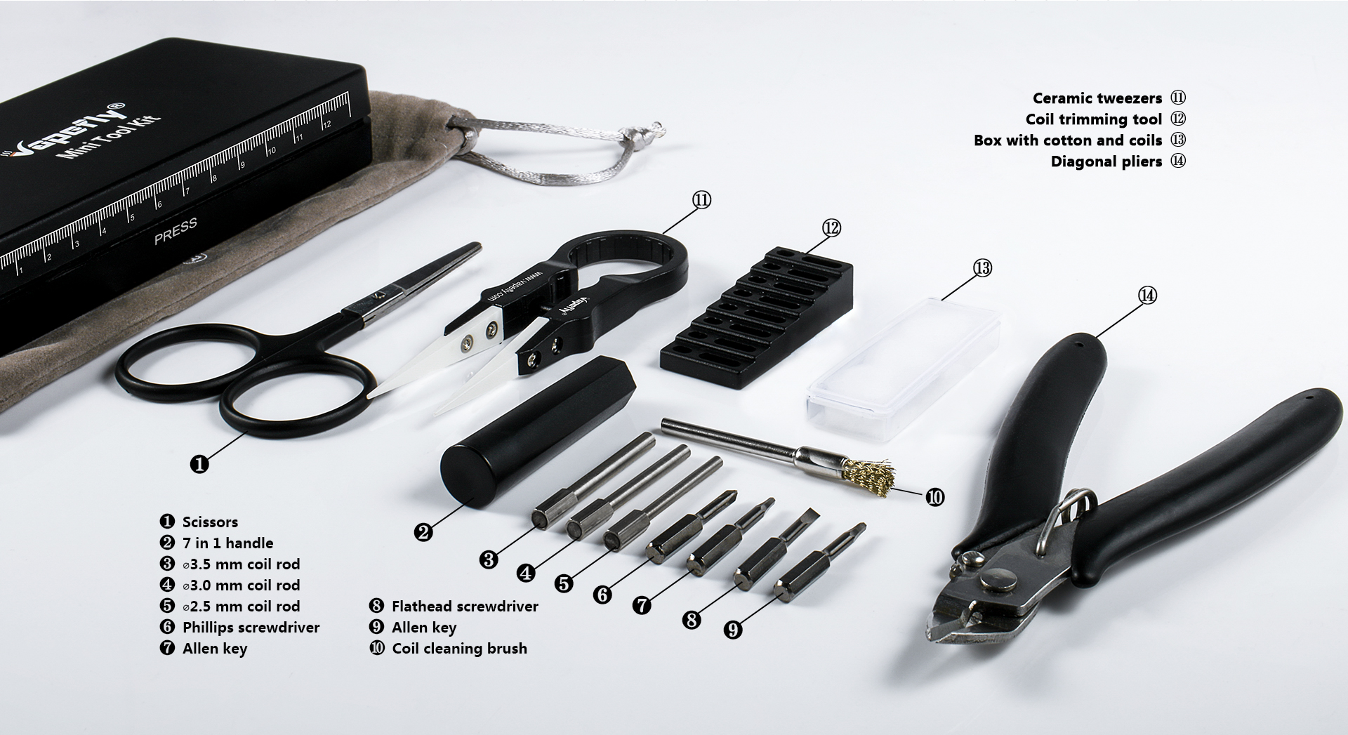 Mini Tool Kit, Vapefly Mini Tool Kit